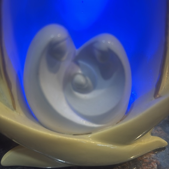 VTG Mid- Century Angel Collectors changing light holiday memorial Holiday - Picture 6 of 10